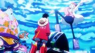 Vegapunk shares his dream with Luffy (Image credit: Toei Animations)